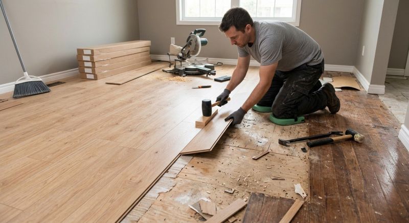 Laminate Floor Replacement in Morristown, AZ