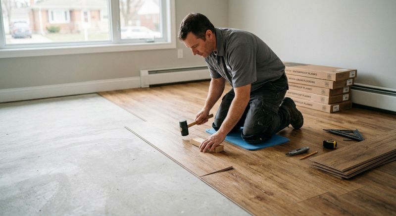 Linoleum Floor Installation in Goodyear, AZ