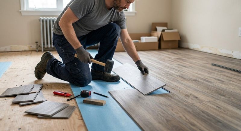 Linoleum Floor Installation in Sun City, AZ