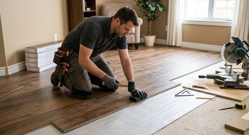 Plank Laminate Installation in Surprise, AZ