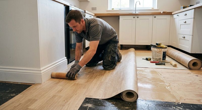 Sheet Linoleum Installation in Morristown, AZ