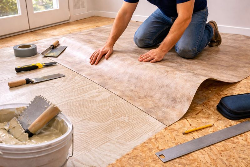 Sheet Vinyl Installation in Surprise, AZ