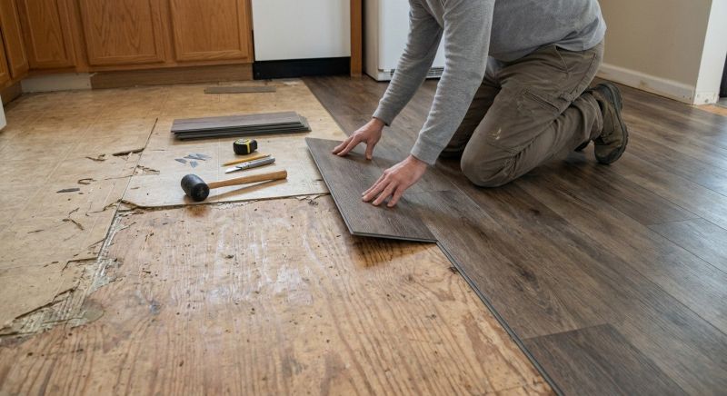 Vinyl Floor Replacement in Surprise, AZ