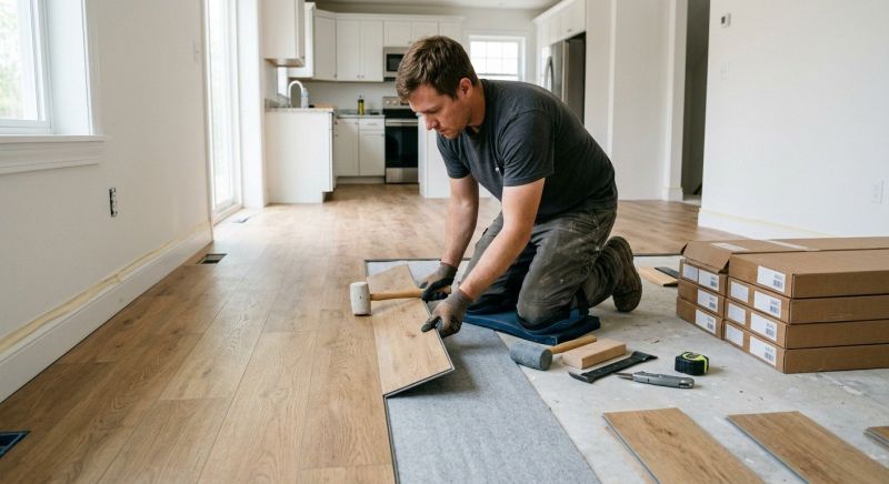 Vinyl Plank Floor Installation in Surprise, AZ