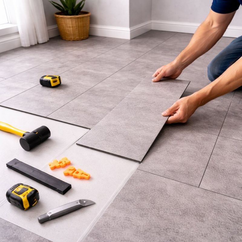 Vinyl Tile Replacement in Surprise, AZ
